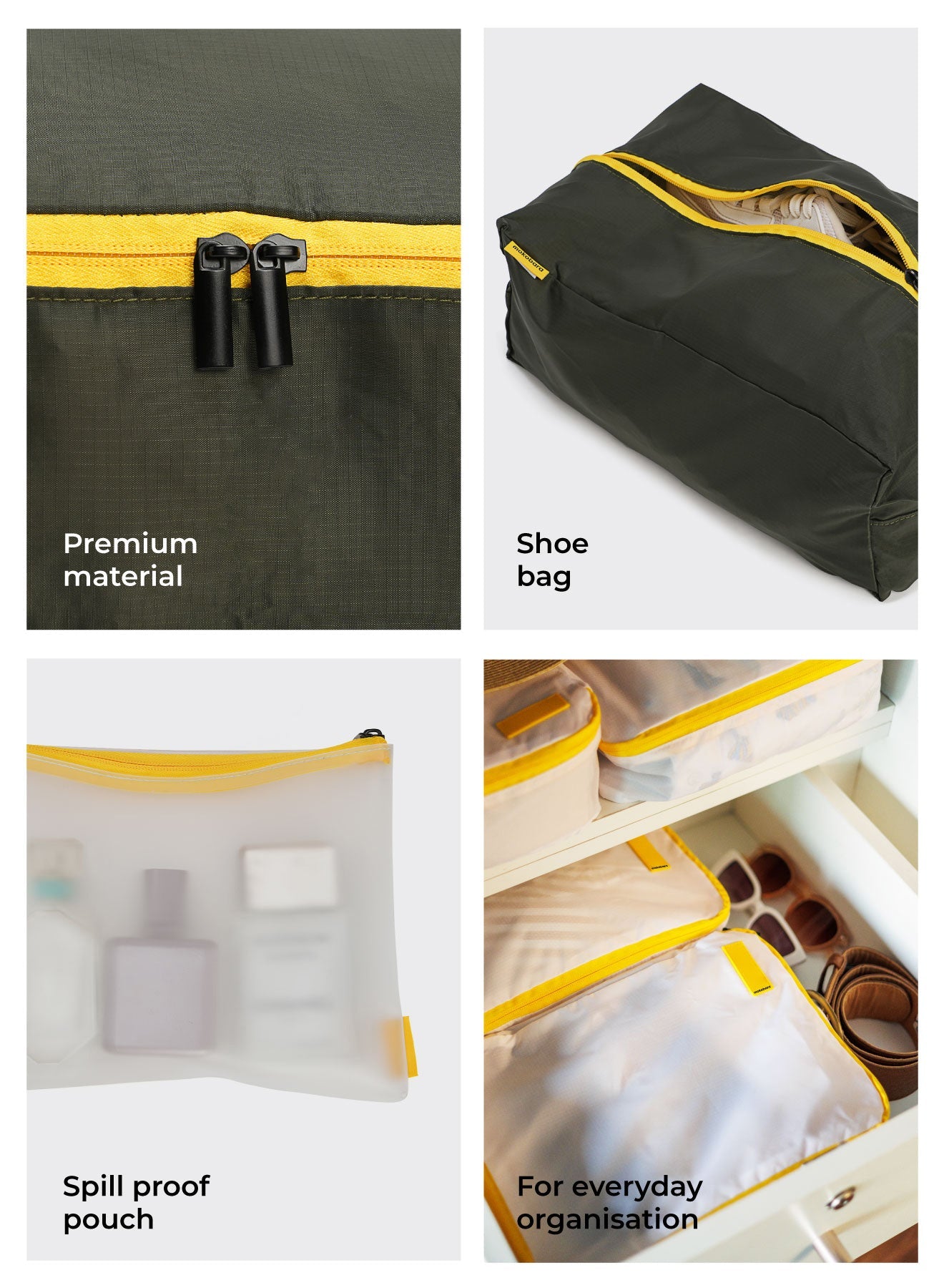 Packing Cubes (Set of 6)