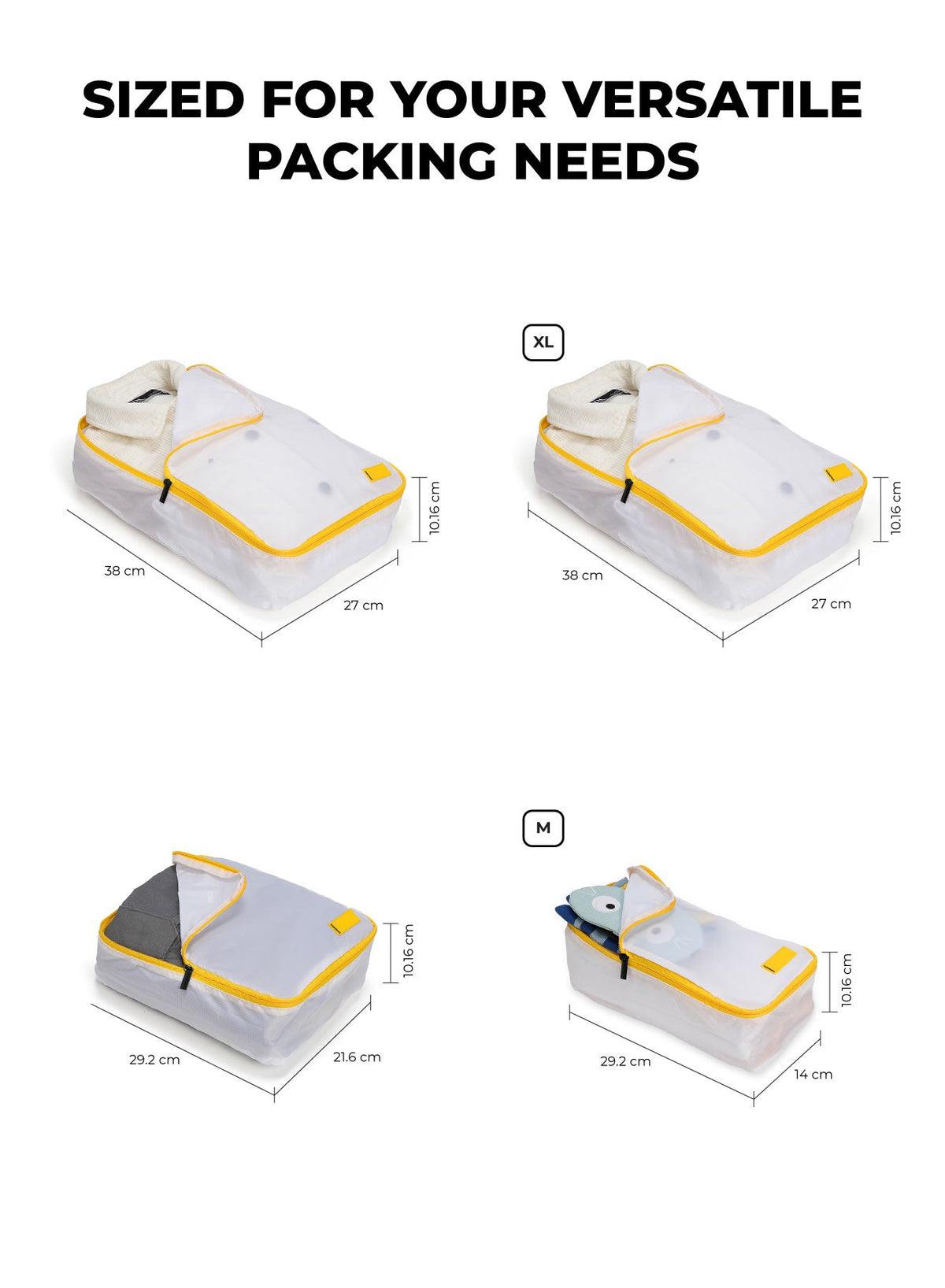 Packing Cubes (Set of 4)