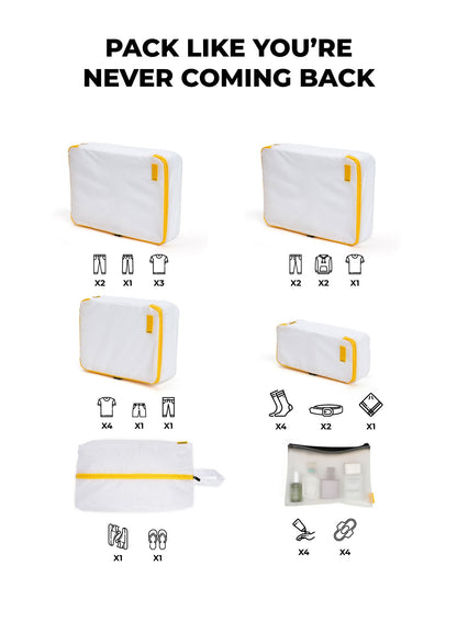 Packing Cubes (Set of 6)
