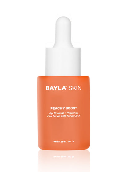 Peachy Boost Age Reversal + Hydrating Face Serum with Ferulic Acid