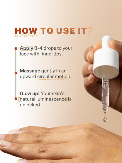 Peachy Boost Age Reversal + Hydrating Face Serum with Ferulic Acid