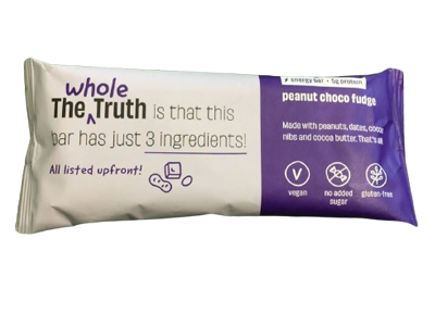 Peanut Choco Fudge (Energy Bar) (TWT) | The Whole Truth Foods at Broadway