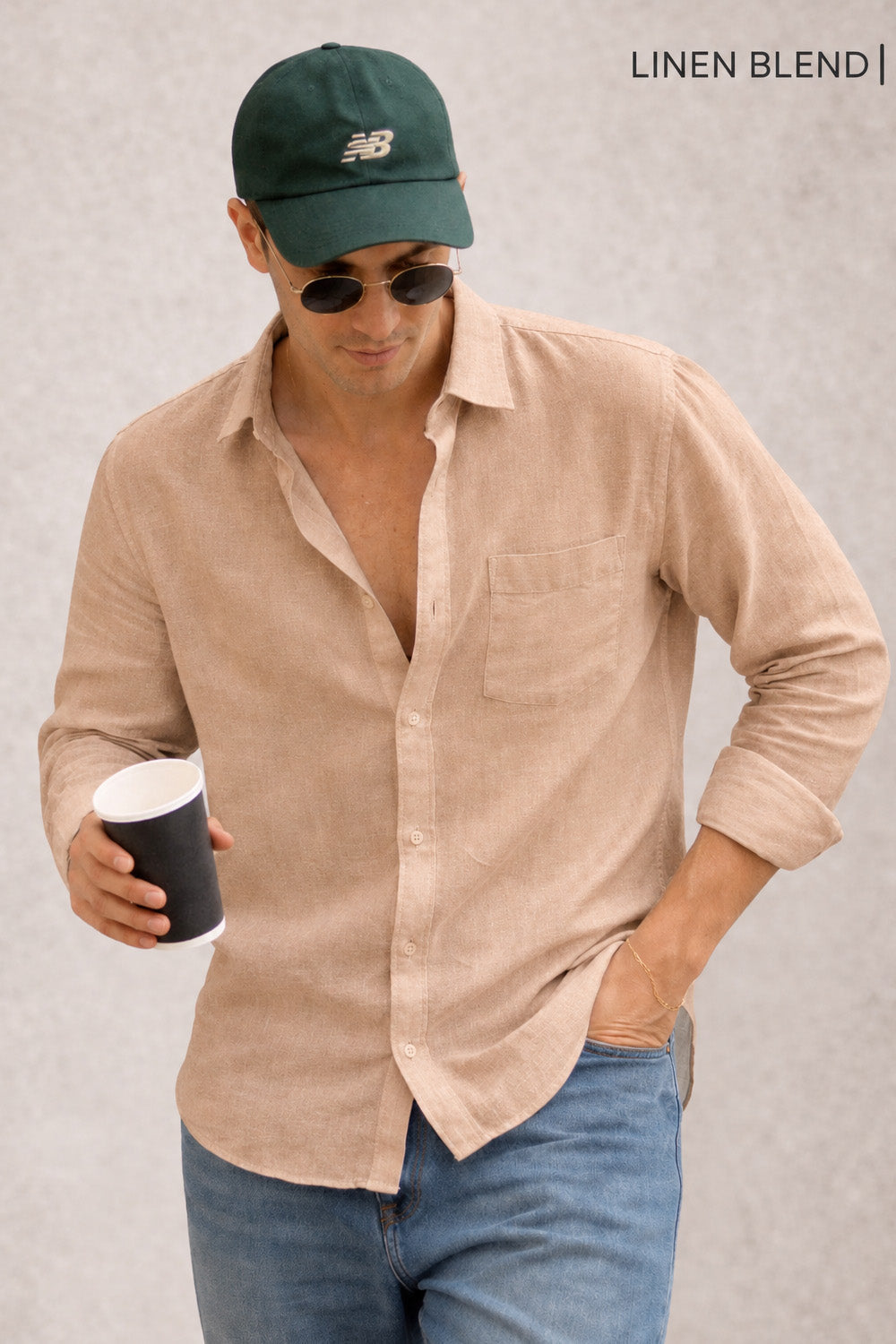 Signature Linen Cotton Blend Shirt