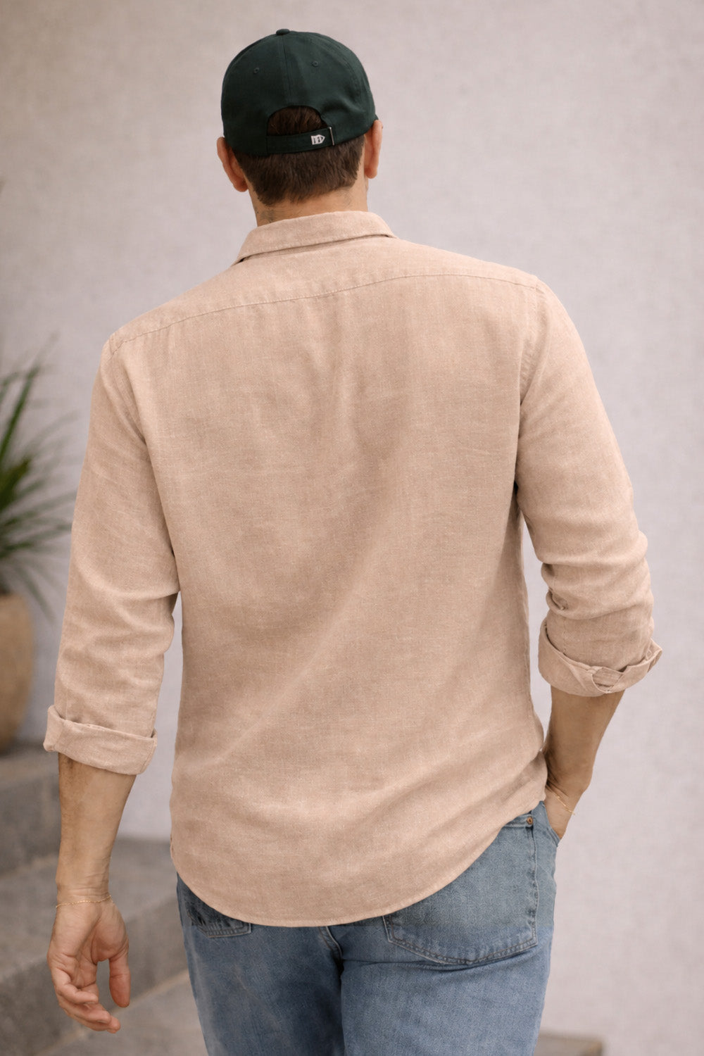 Signature Linen Cotton Blend Shirt