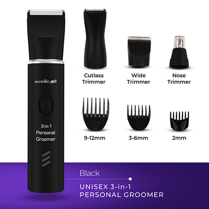Ikonic Me Unisex 3-in-1 Personal Groomer