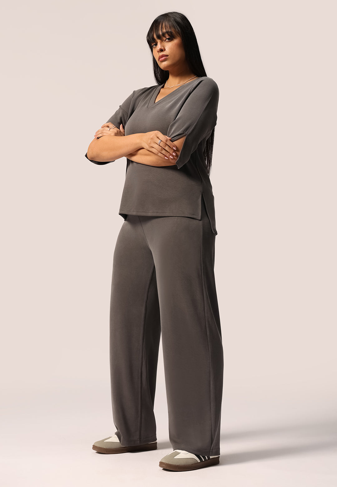 PetalRib™ Wide Leg Pants | BlissClub at Broadway