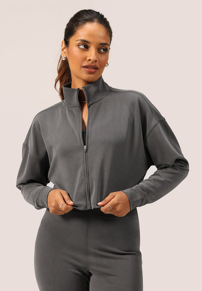 PetalRib™ Crop Jacket | BlissClub at Broadway