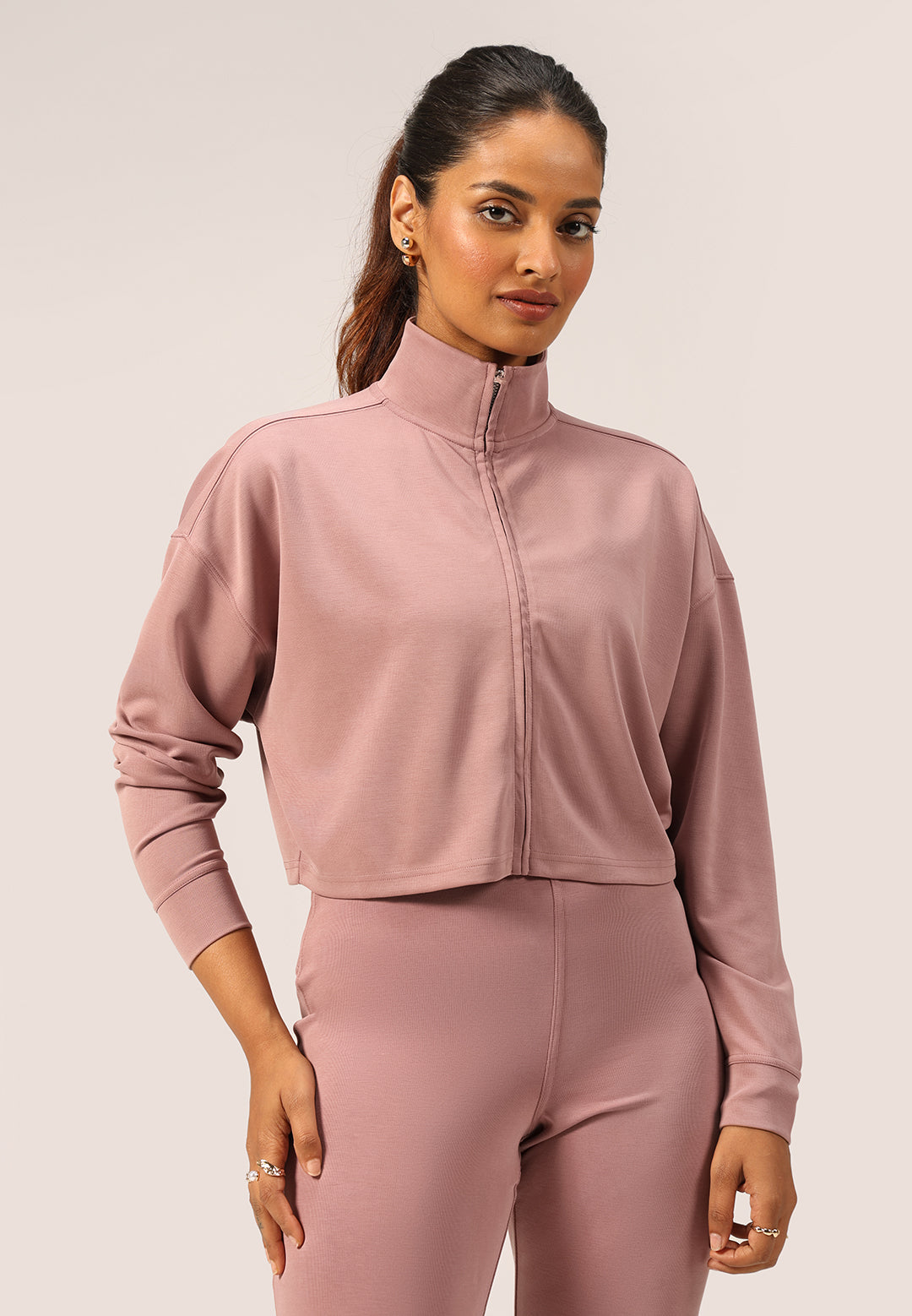 PetalRib™ Crop Jacket | BlissClub at Broadway