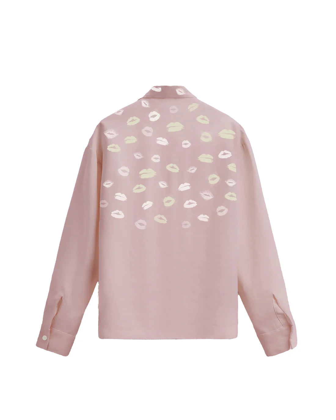 Kissed pink Oversize Shirt | Esthreall at Broadway
