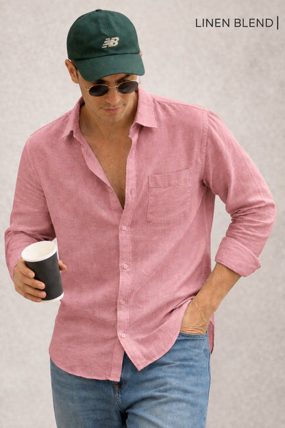 Signature Linen Cotton Blend Shirt