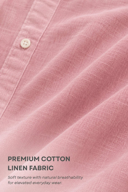 Signature Linen Cotton Blend Shirt