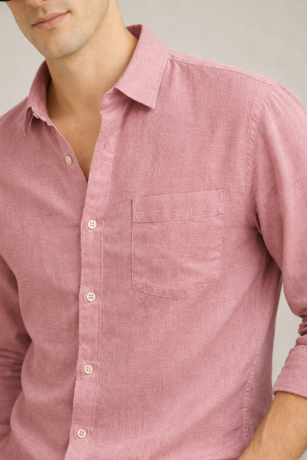 Signature Linen Cotton Blend Shirt