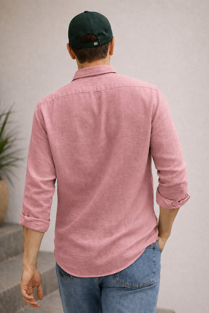 Signature Linen Cotton Blend Shirt