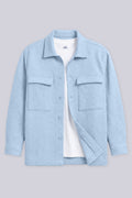 Relaxed Fit Textured Overshirt