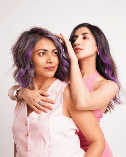 Priyanka's Purple #Strandout | Priyanka Borkar | Nish Hair at Broadway