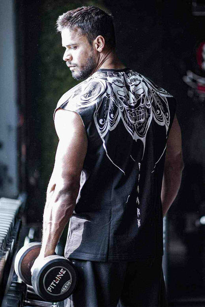 Immortal Capsleeves Tank Black