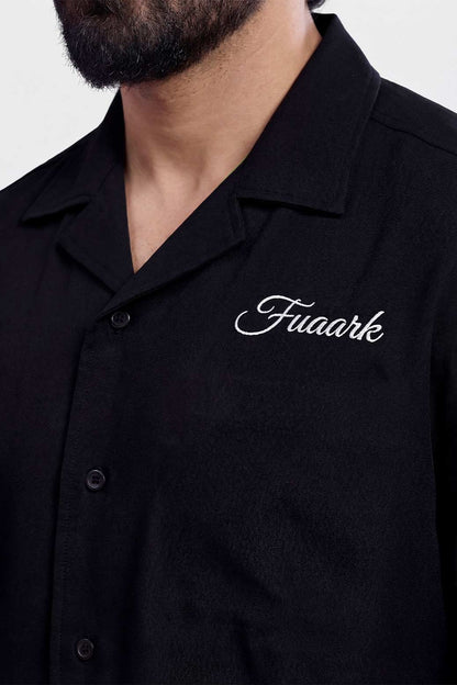 Ashline Oversized Shirt Black