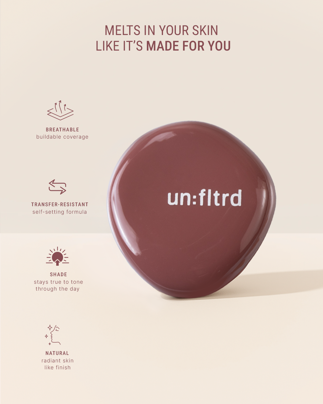 Almost ready- cushion foundation | un:fltrd at Broadway