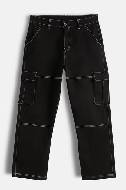 Men's Straight Fit Cargo Pants