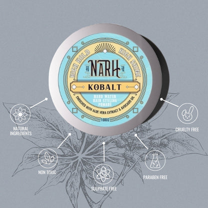 KOBALT | Hard Water Styling Hair Gel - Narh - hair styling