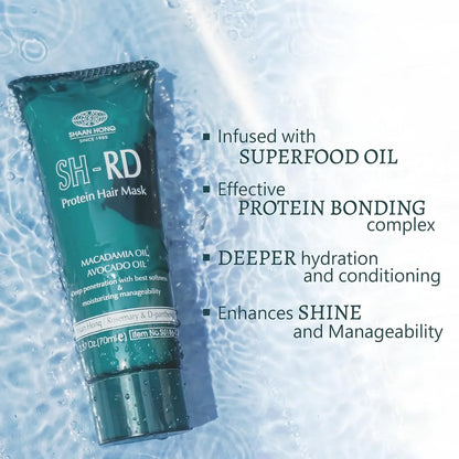 SH-RD Hair Protein Mask | Sulfate-Free & Silicone-Free | Intensive Repair Mask for Damaged Hair