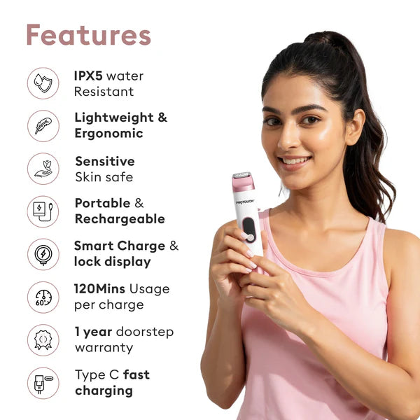 PROTOUCH All Rounder Hair Trimmer  & Epilator | Protouch at Broadway