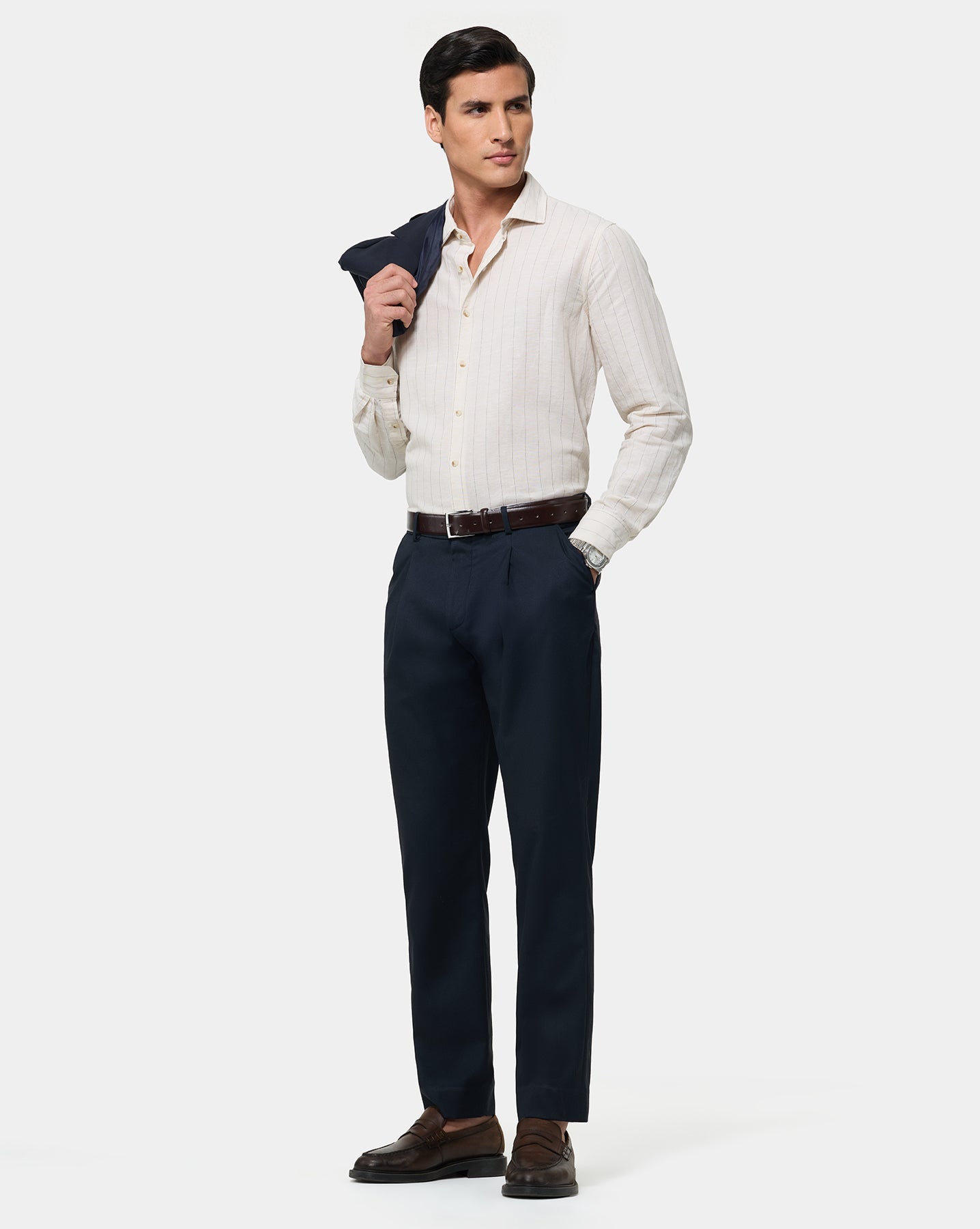 The Inkline Pleated Tailored Pant