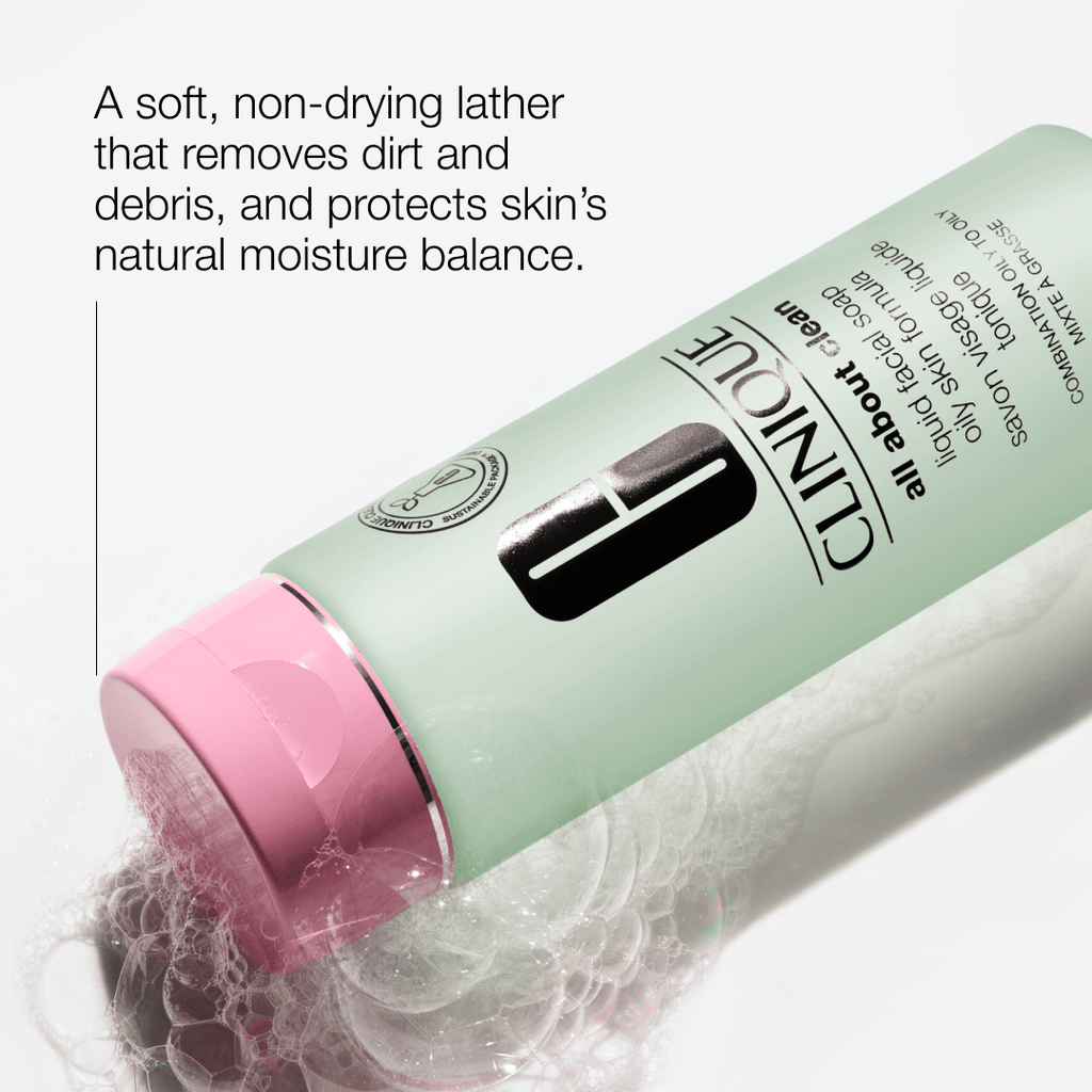 Liquid Facial Soap Oily Skin  - 200 ml | CLINIQUE at Broadway