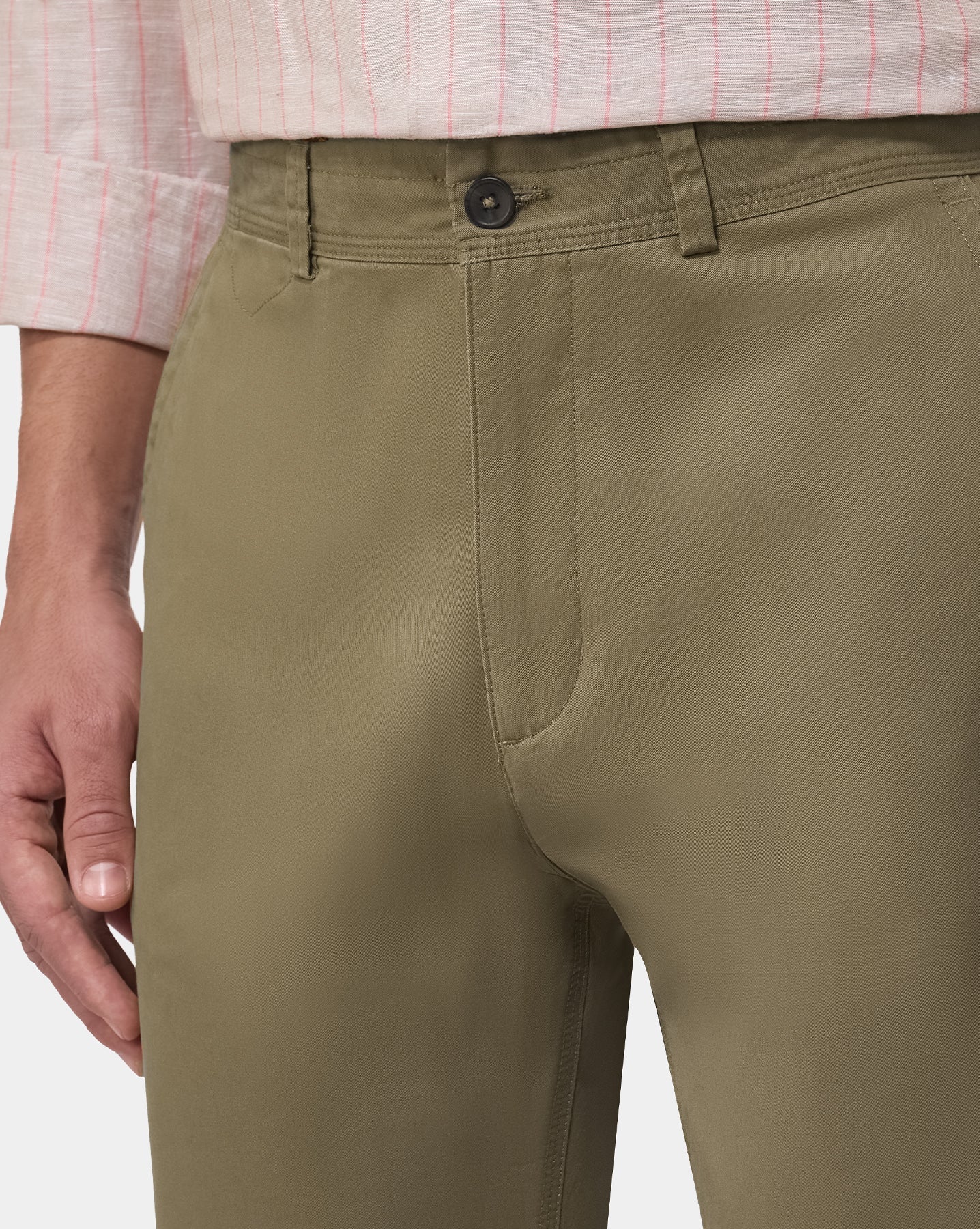 The No Brainer Pant Deep Khaki