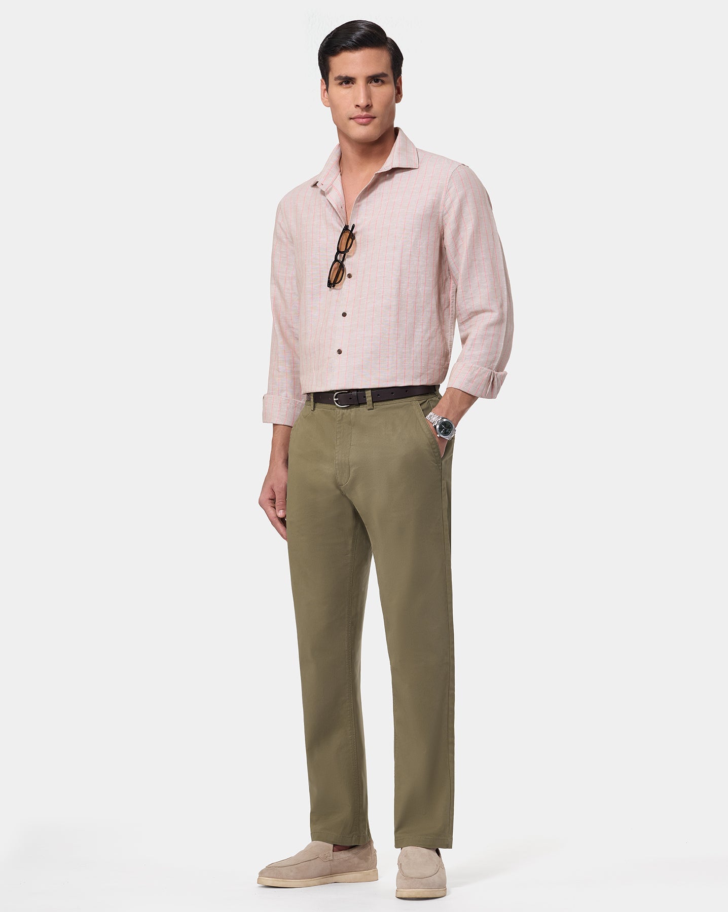 The No Brainer Pant Deep Khaki