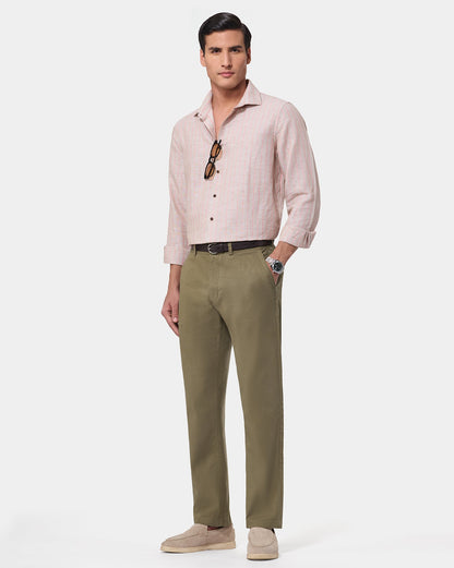 The No Brainer Pant Deep Khaki