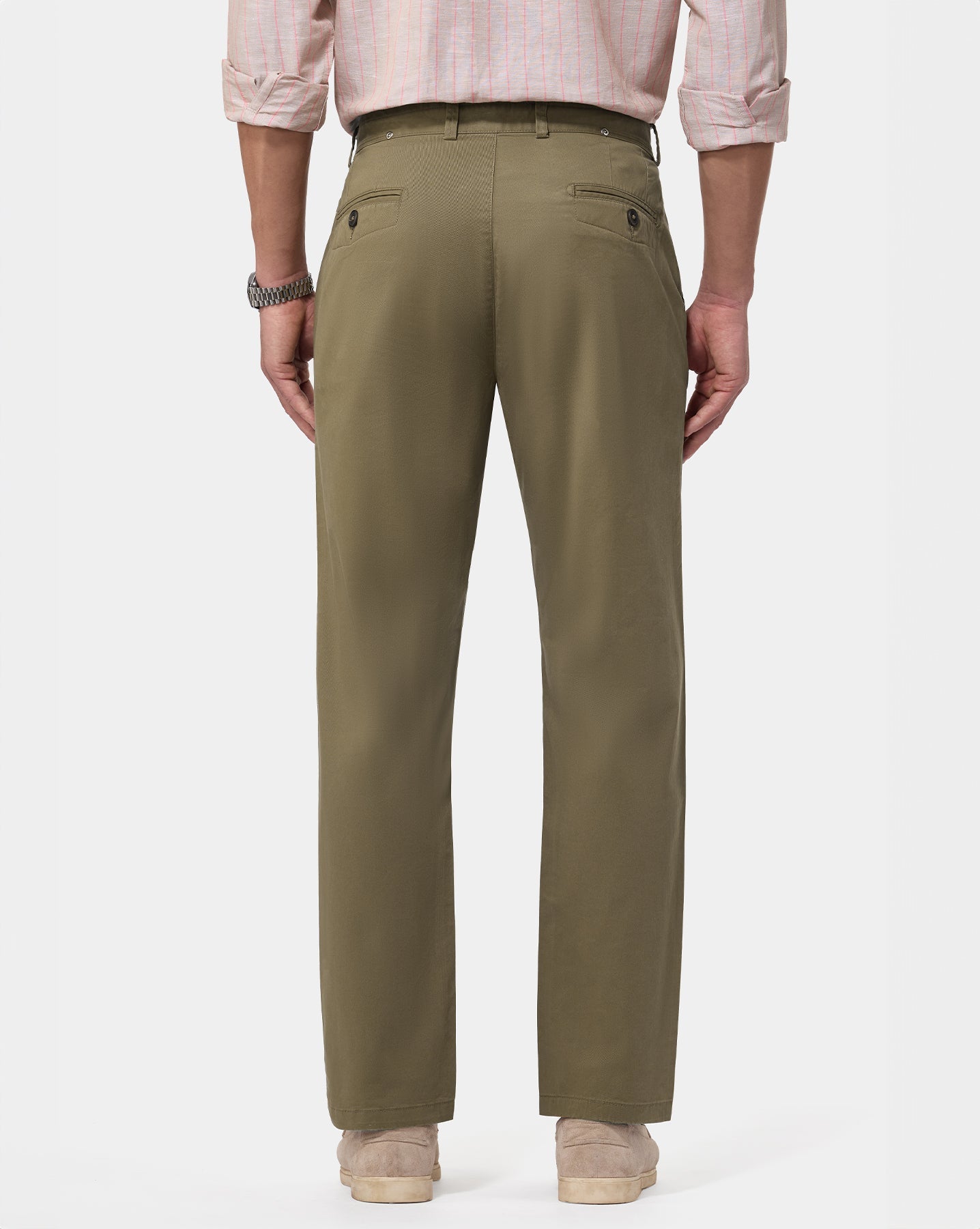 The No Brainer Pant Deep Khaki