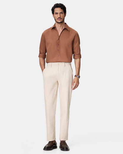 The 4 Way Stretch Pant Champagne