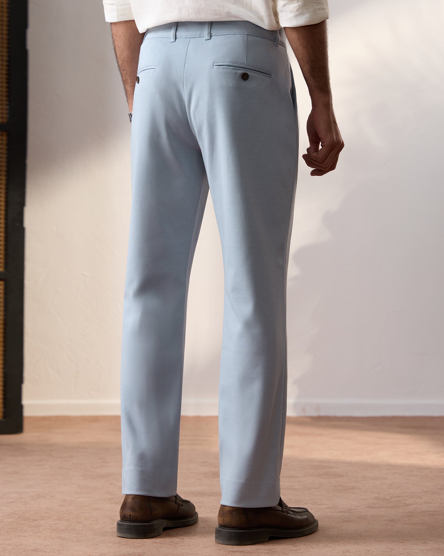 The 4 Way Stretch Pant Sky Blue