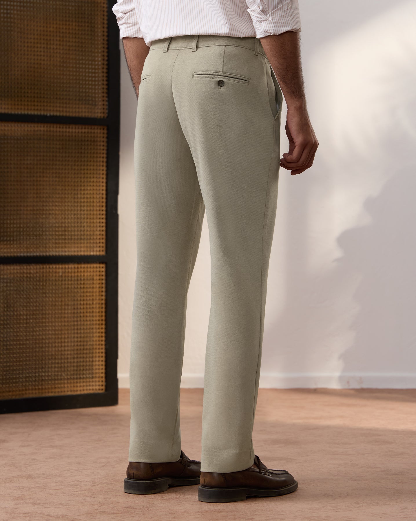The 4 Way Stretch Pant Khaki
