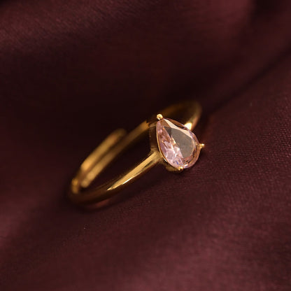 Droplet Blush Ring