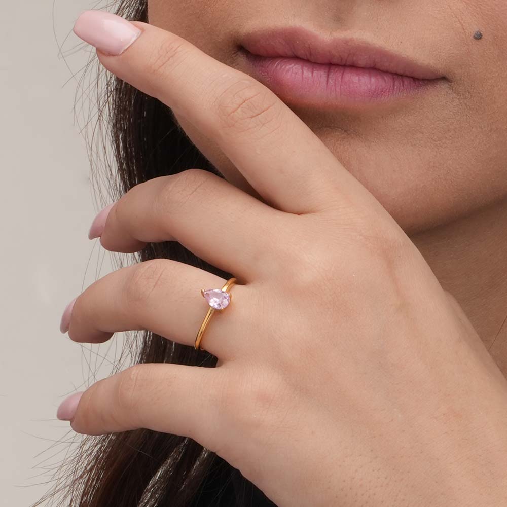 Droplet Blush Ring