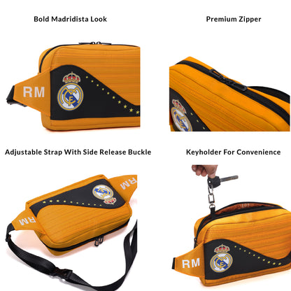 CARRIALL | REAL MADRID -RM Signature Sling Bag Orange