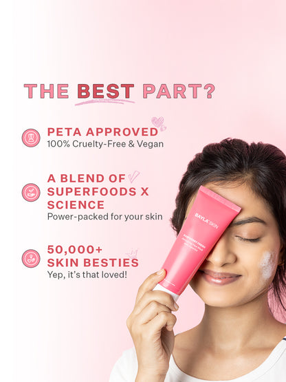 Raspberry Fresh Detoxifying Face Wash with Liquorice