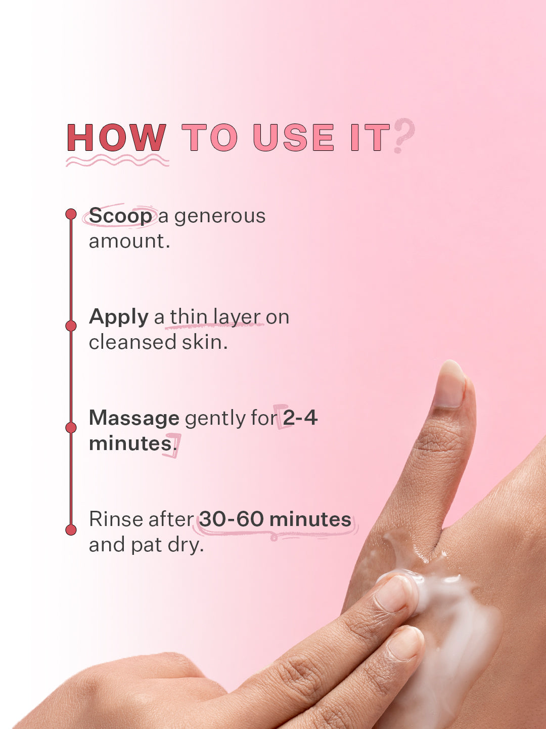 Raspberry Vital Skin Brightening + Hydrating Face Mask with AHA