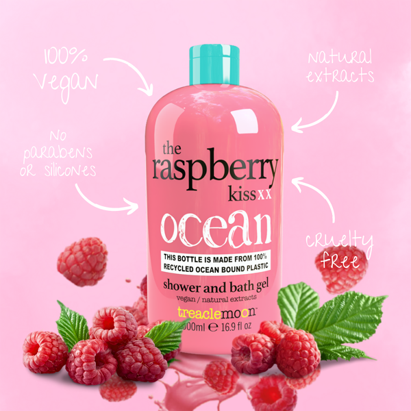 THE RASPBERRY KISS Shower & Bath Gel