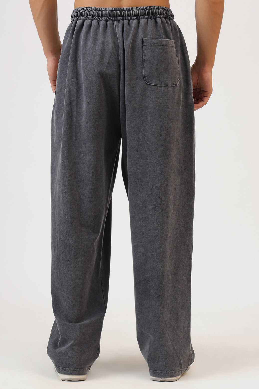 Raw Washed Loose Tracks Dark Grey