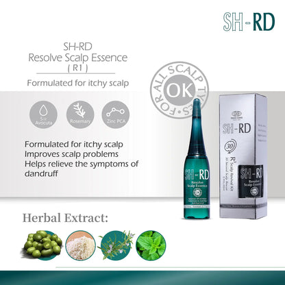 SH-RD Resolve Scalp Essence | Sulfate-Free & Silicone-Free | Balancing Scalp Treatment for All Scalp Types
