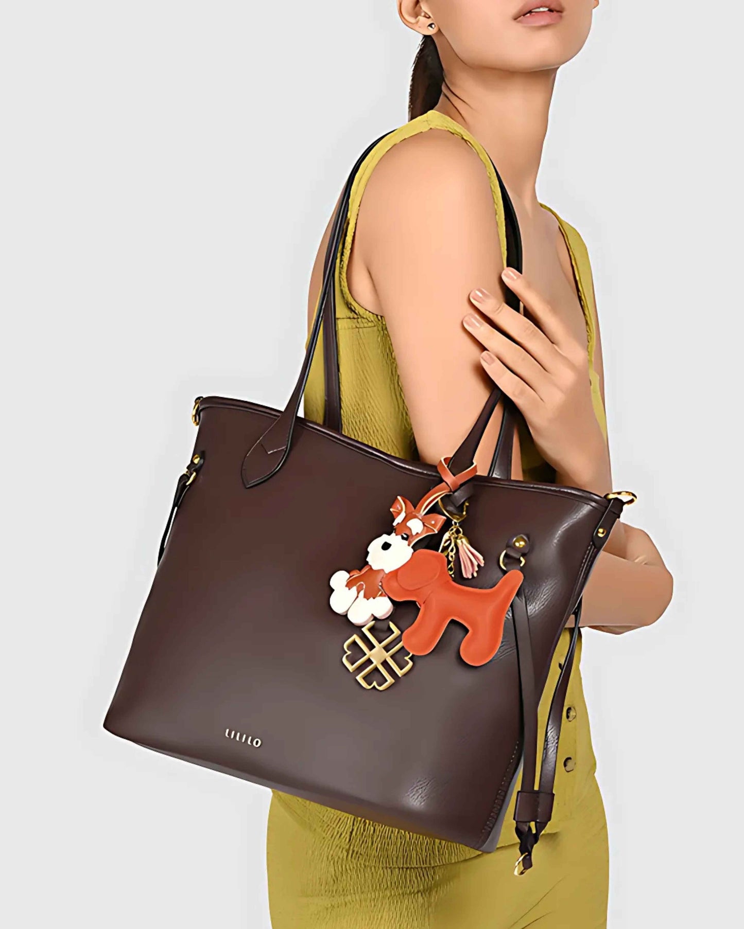 Two Faced Reversible Tote Bag - Zipper