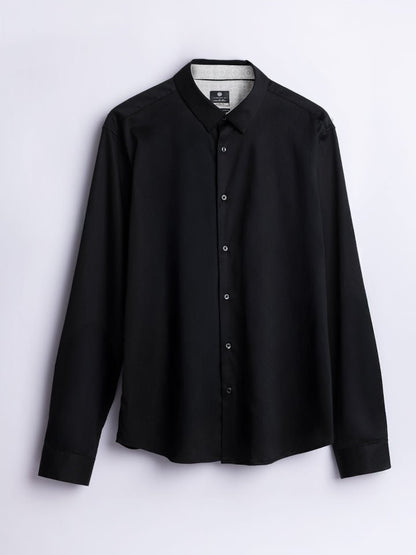 Rhythm Cotton Satin Shirt - Stretch Fit | Kingdom Of White at Broadway
