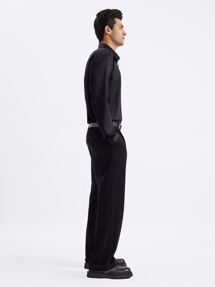 Rhythm Cotton Satin Shirt - Stretch Fit | Kingdom Of White at Broadway