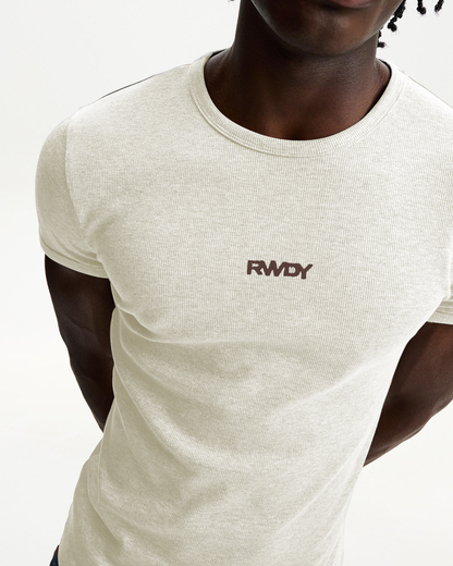 RWDY GANSTER MUSCLE TEE | IVORY | RWDY at Broadway