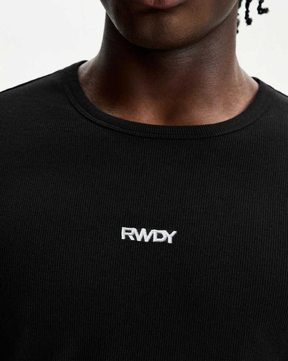 RWDY GANSTER MUSCLE TEE | BLACK SMOKE | RWDY at Broadway