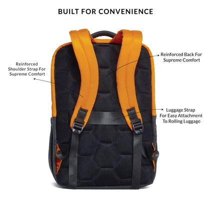 CARRIALL | REAL MADRID -Roar Backpack (Orange)