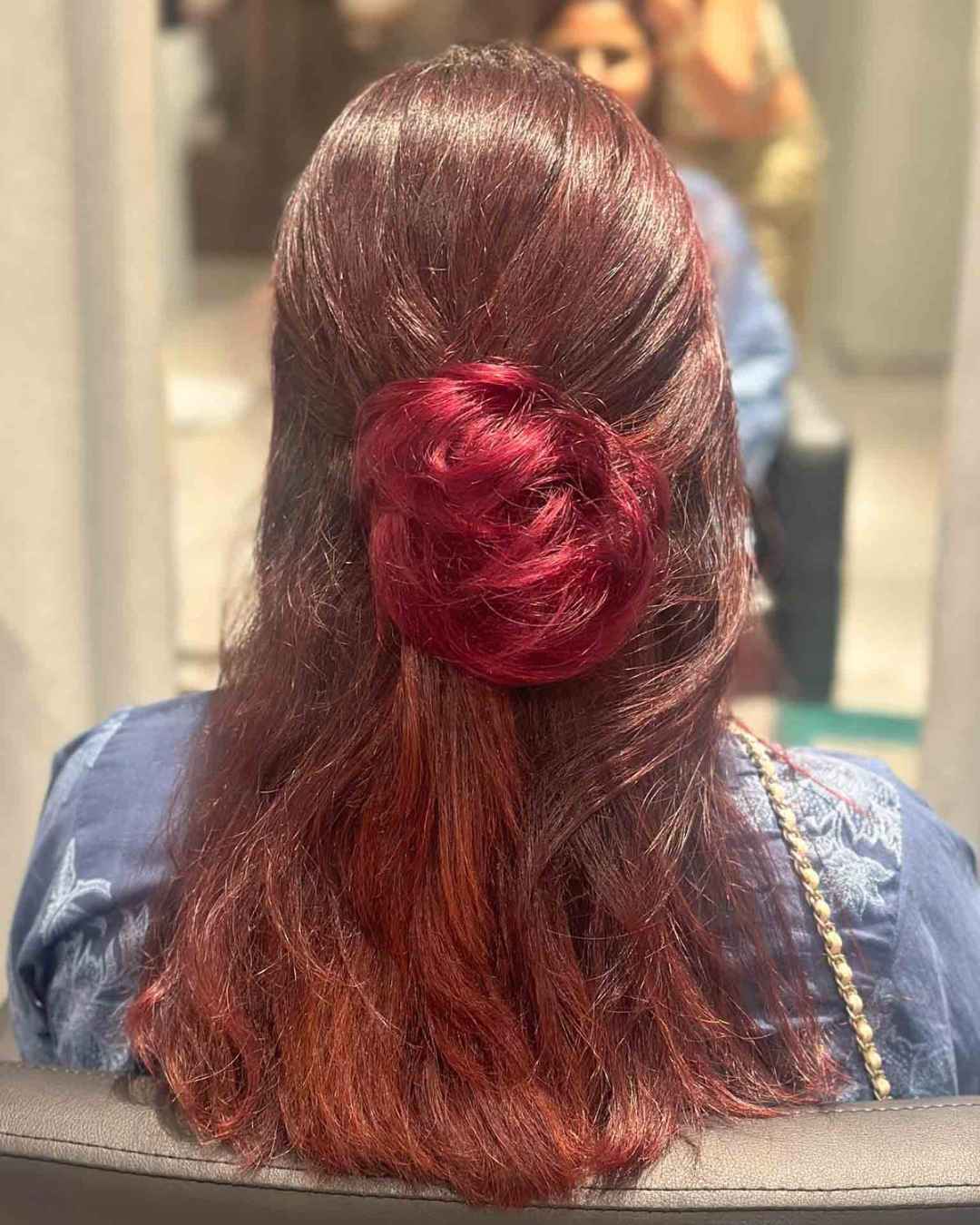 Rose Clip-on Bun | Nish Hair